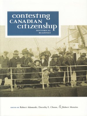 cover image of Contesting Canadian Citizenship